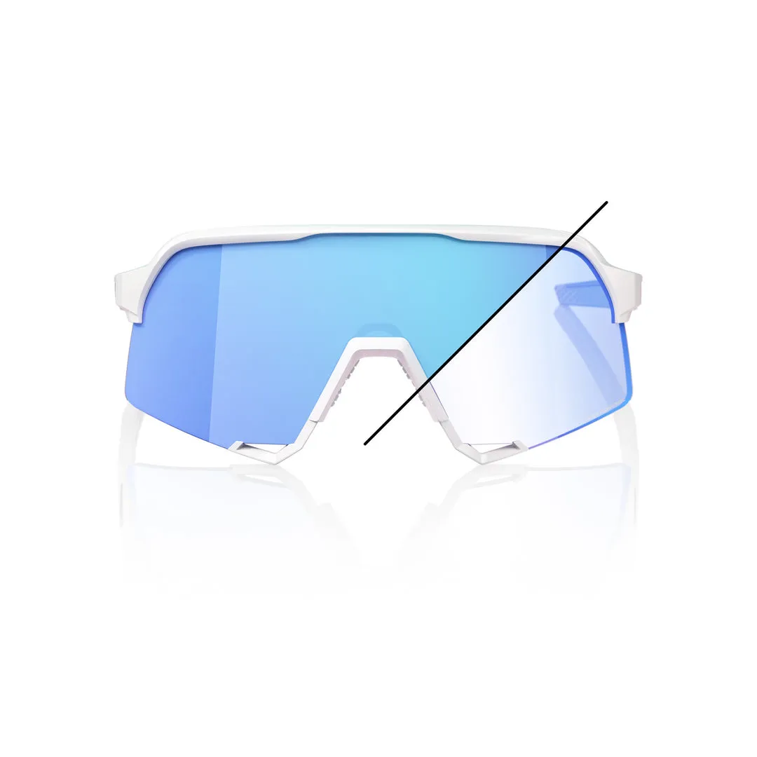 100% S3 Cycling Sunglasses - Bastille LE - Blue Mirror Photochromic