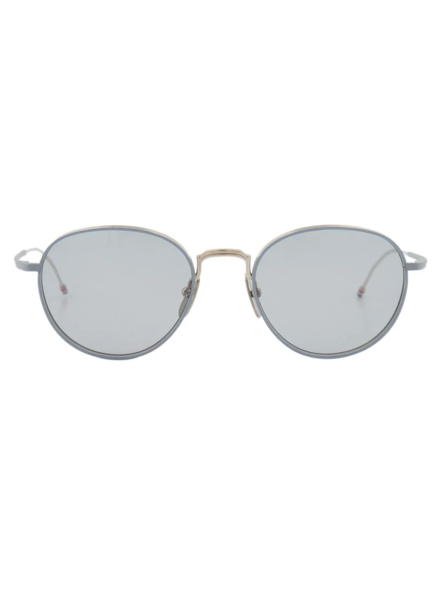 119A-045 Silver Titanium Round sunglasses