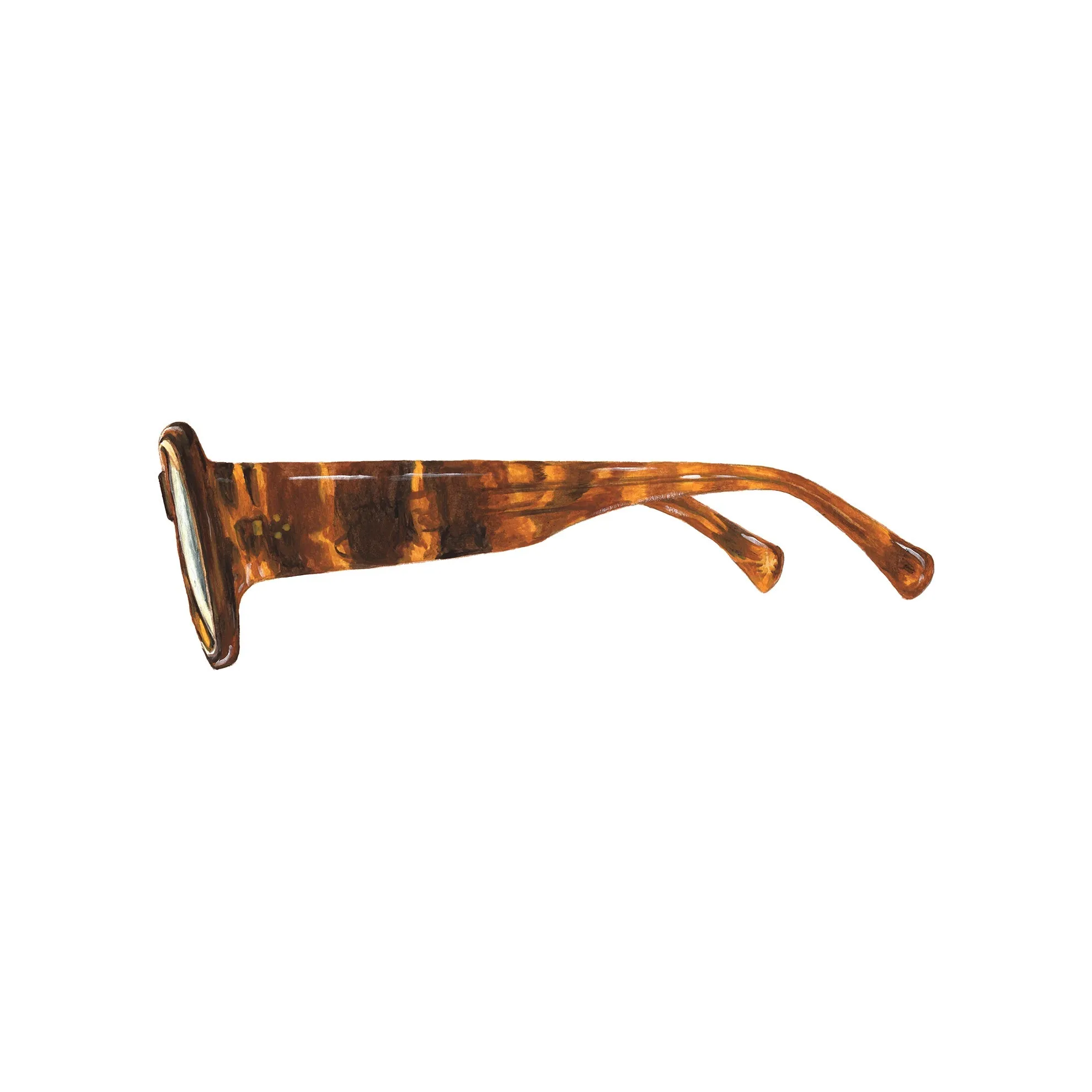 '60s Retro Tortoise Sunglasses