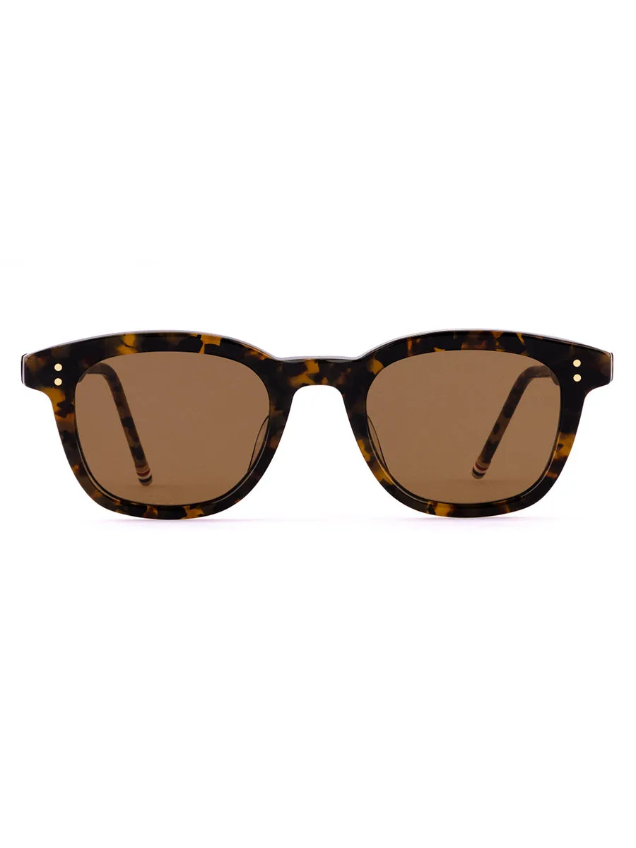 921A-205 Tokyo Tortoise Rectangular Sunglasses