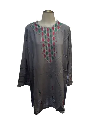 Afghan Top - Gray