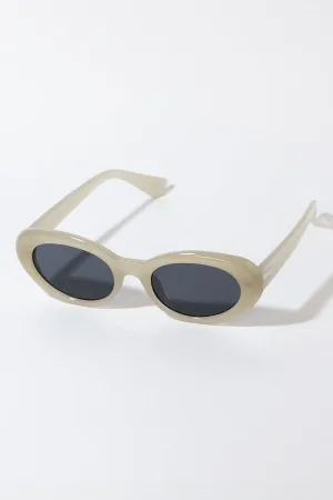 ANNA SUNGLASSES - JELLY BEIGE