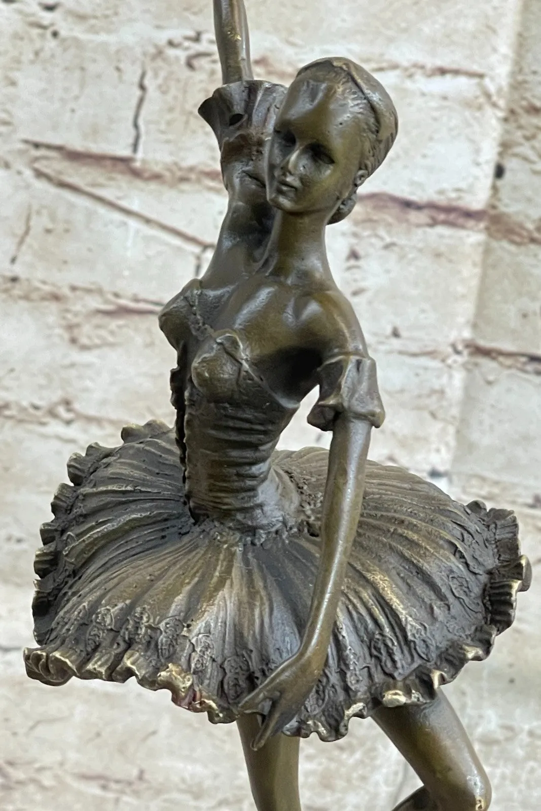 Art Deco Bronze Ballerina Ballet Statue Sculpture Abstract Art Mid century Deco