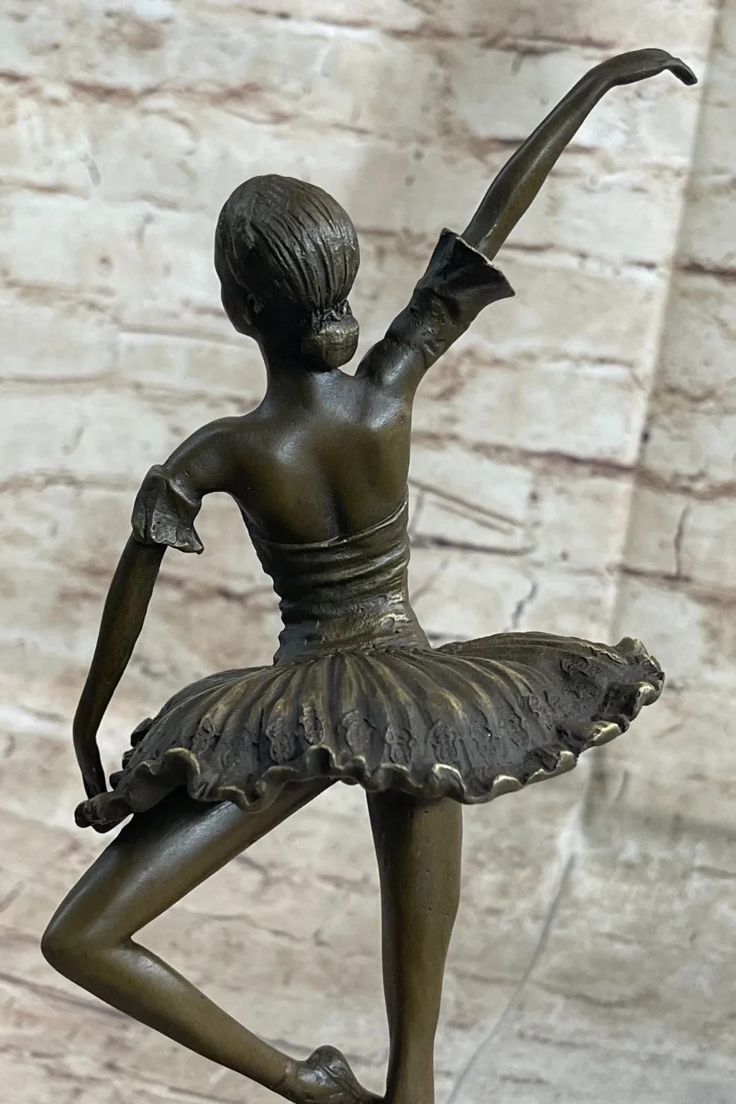 Art Deco Bronze Ballerina Ballet Statue Sculpture Abstract Art Mid century Deco