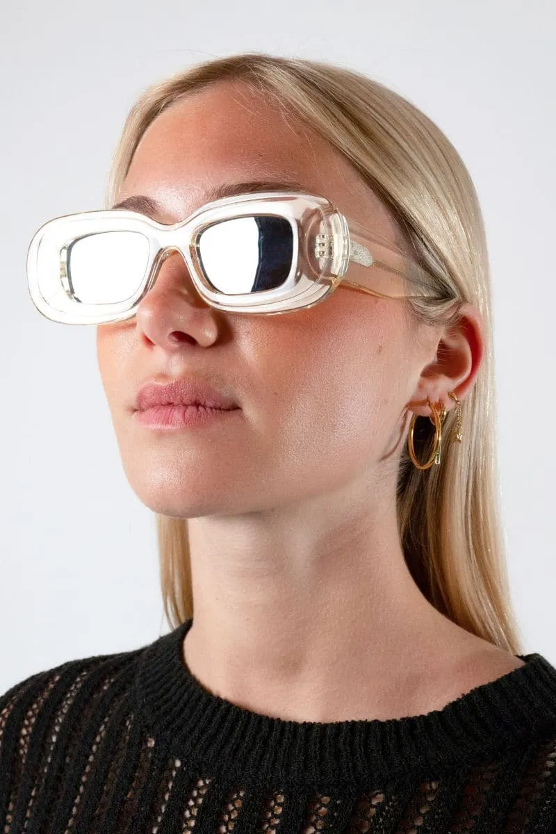 BEIGE VISION ICE SUNGLASSES