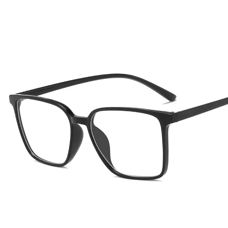 CCspace Unisex Full Rim Square Tr 90 Eyeglasses 53343