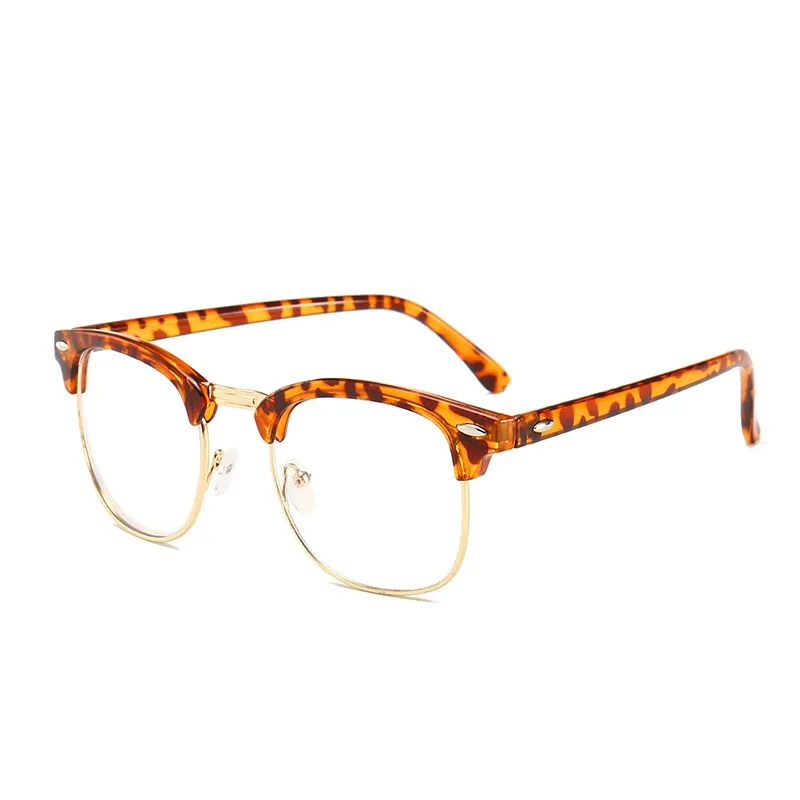 CCspace Unisex Full Rim Square Tr 90 Eyeglasses 54622