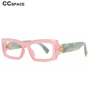 CCspace Women's Full Rim Rectangle Tr 90 Eyeglasses 56339