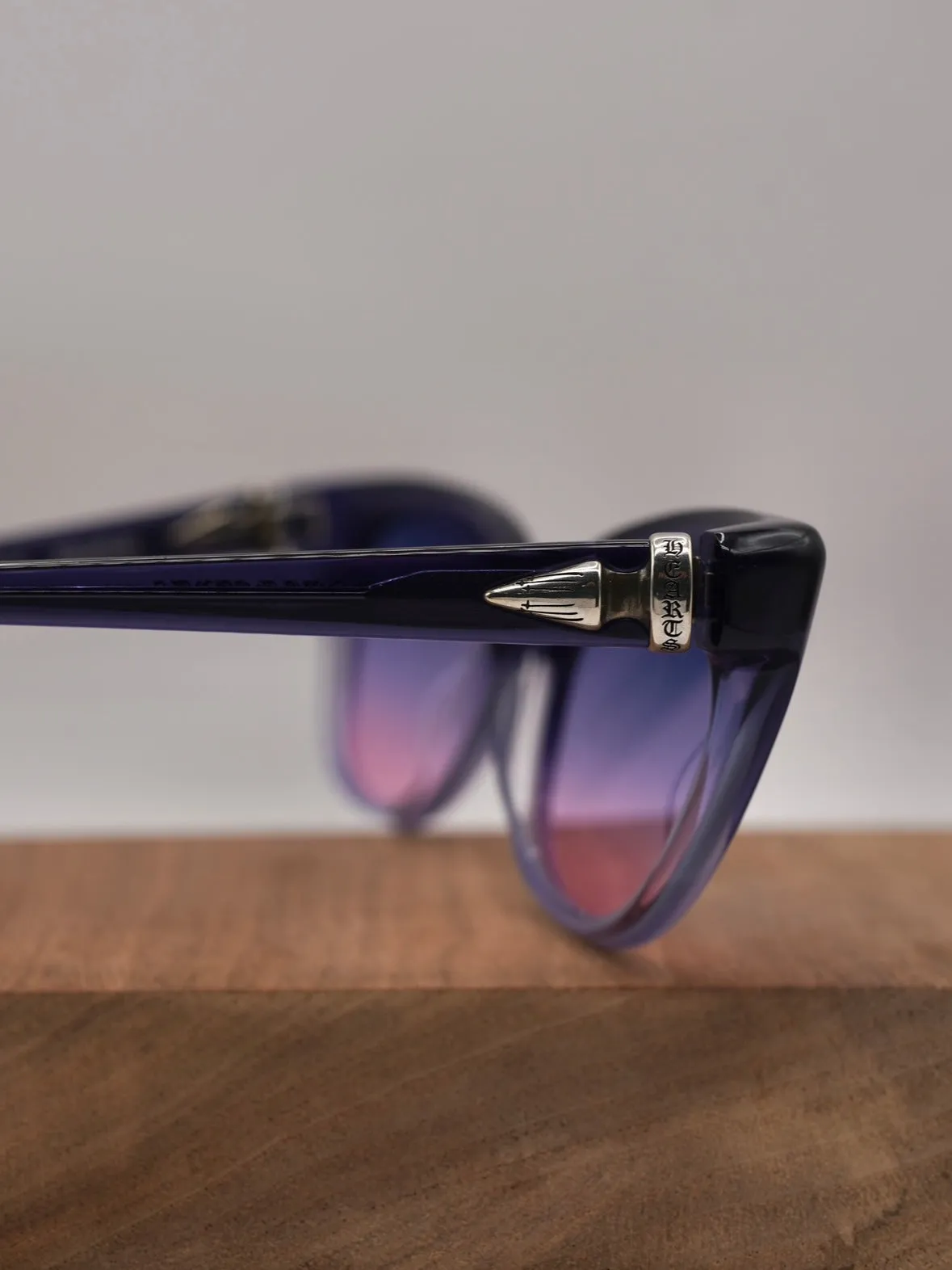 CHROME HEARTS SWAMPASS PURPLE SUNGLASSES