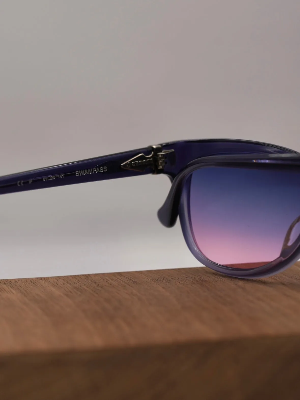 CHROME HEARTS SWAMPASS PURPLE SUNGLASSES