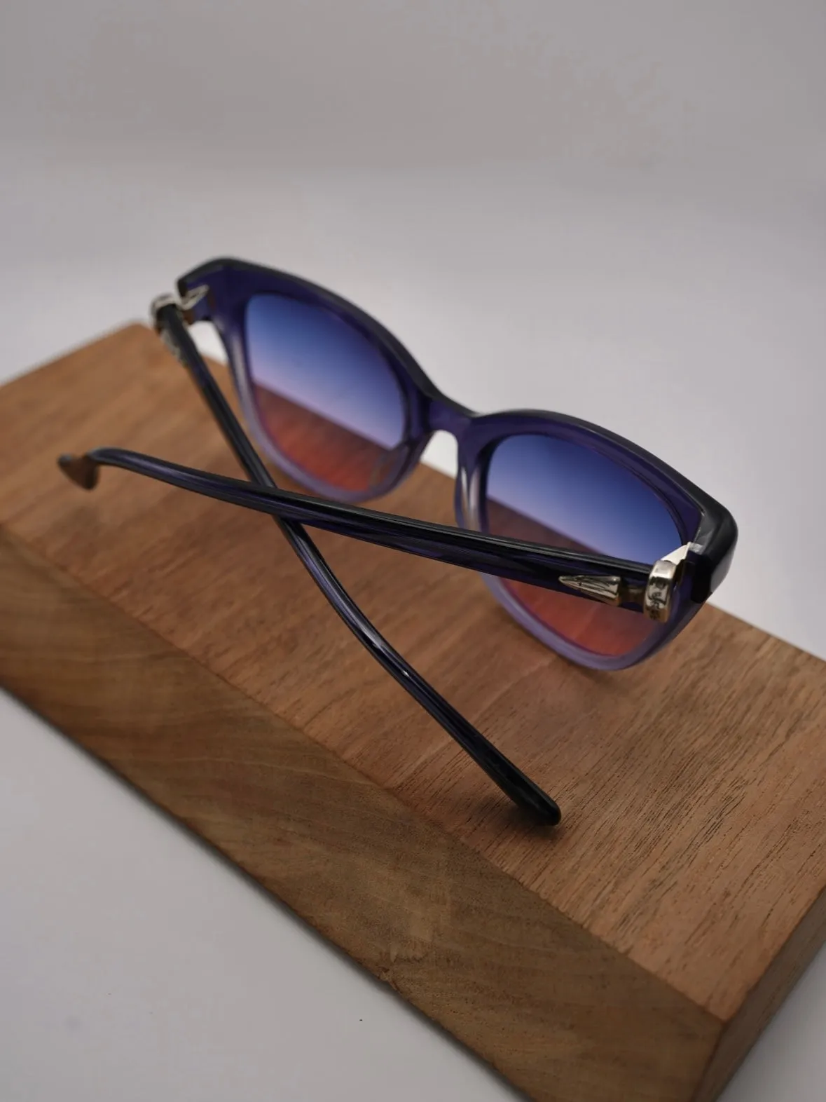 CHROME HEARTS SWAMPASS PURPLE SUNGLASSES