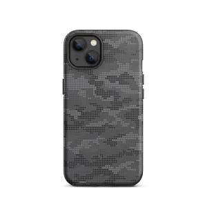 Digital Night Camo Tough iPhone Case