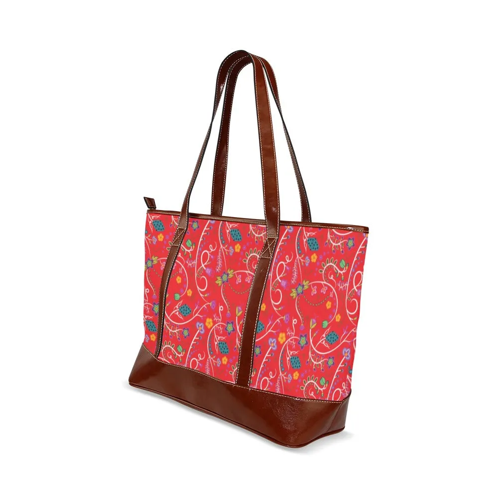 Fresh Fleur Fire Tote Handbag