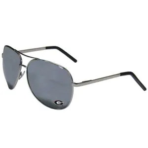 Georgia Bulldogs Aviator Sunglasses