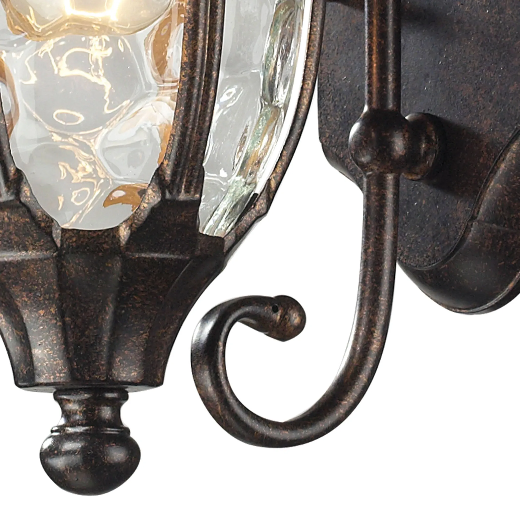 Glendale 14" 1 Light Sconce in Regal Bronze