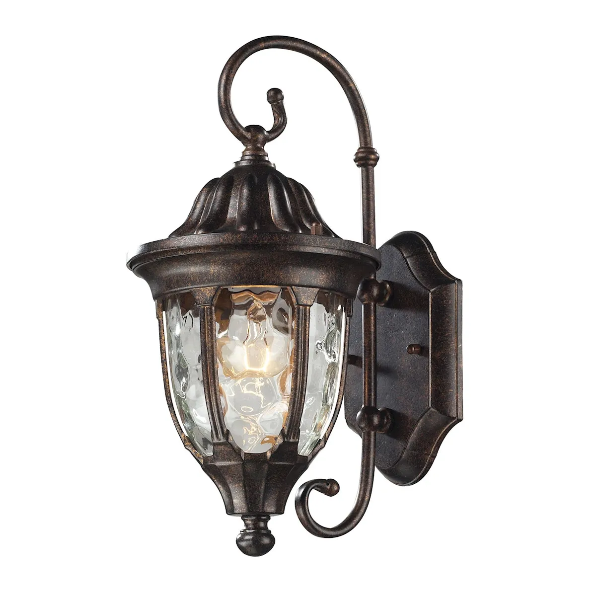 Glendale 14" 1 Light Sconce in Regal Bronze