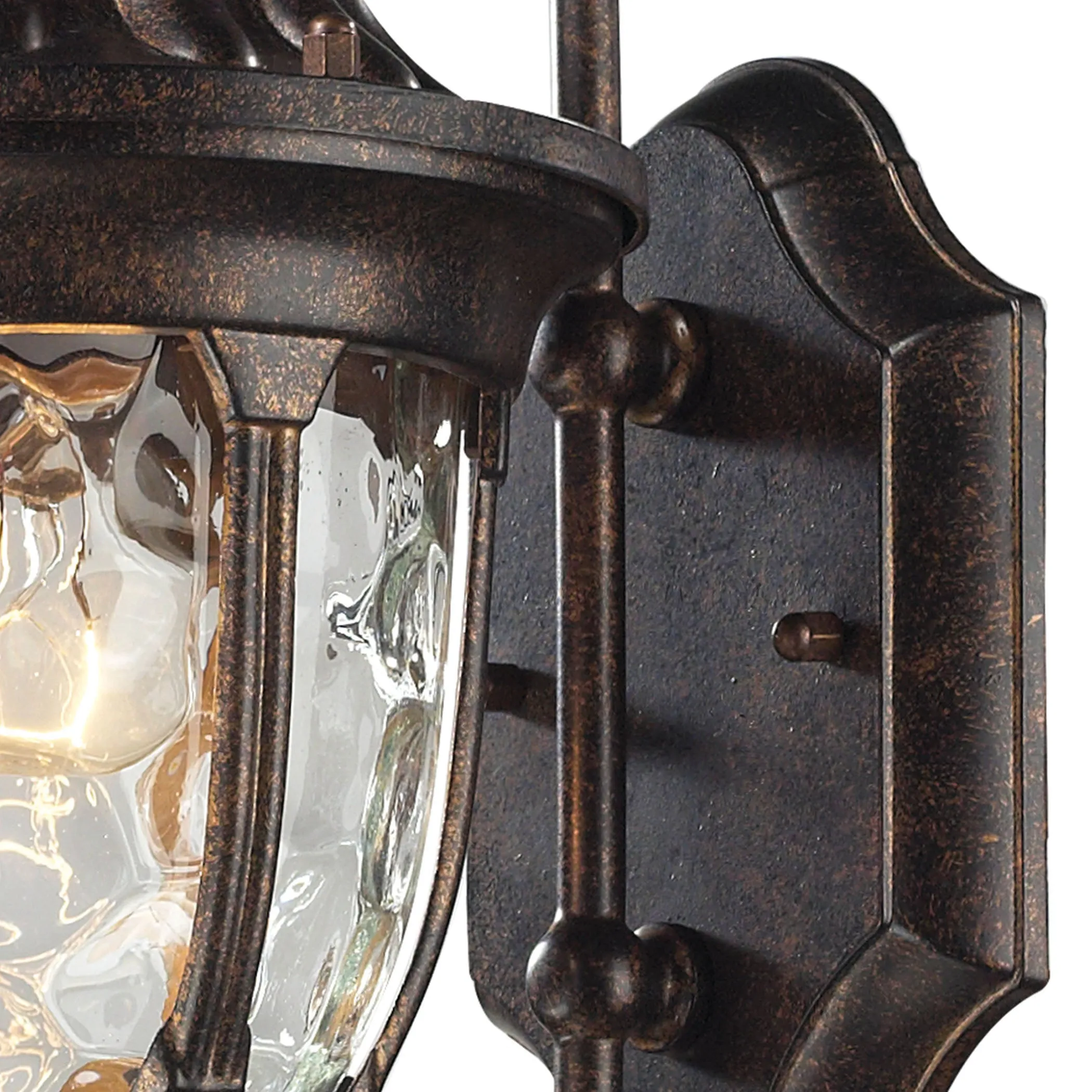 Glendale 14" 1 Light Sconce in Regal Bronze