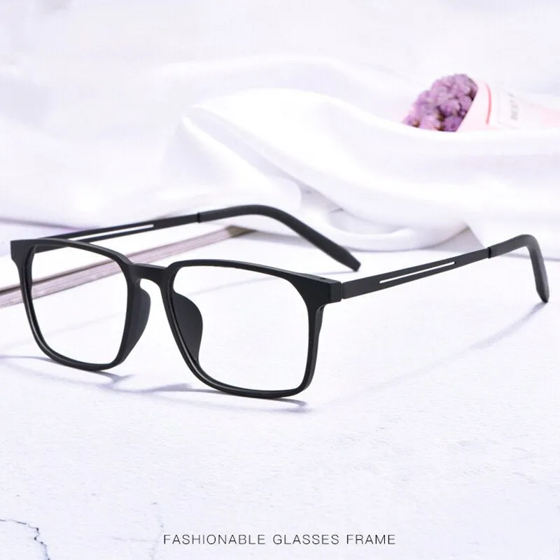 Gmei Unisex Eyeglasses Plastic Titanium Flexible Legs Tr90 8878