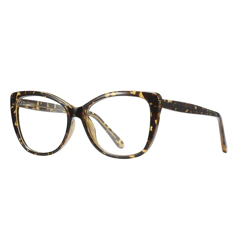 Gmei Women's Eyeglasses Cat Eye Acrylic Tr90 Cp Frame 2005