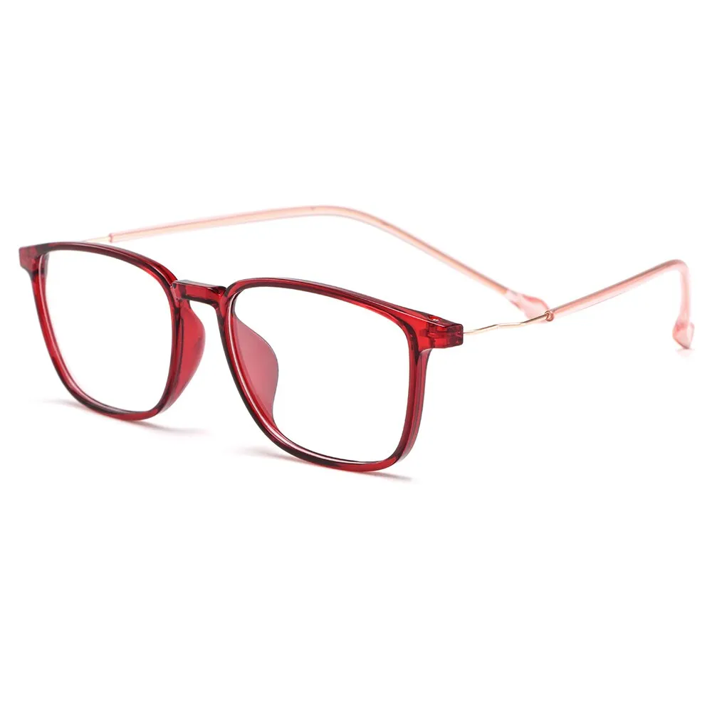 Gmei Women's Eyeglasses Ultralight Tr90 Plastic Square M3059