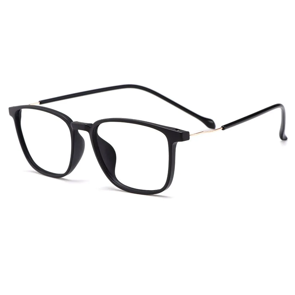 Gmei Women's Eyeglasses Ultralight Tr90 Plastic Square M3059