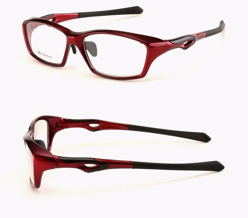 Hotochki Men's Full Rim TR90 Frame Sport Eyeglasses Tr8021