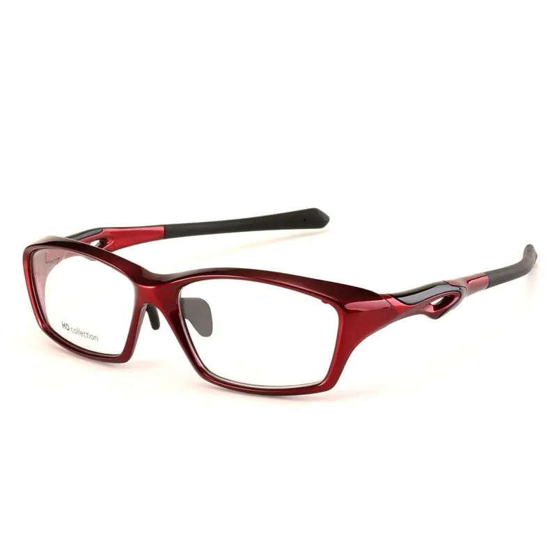 Hotochki Men's Full Rim TR90 Frame Sport Eyeglasses Tr8021