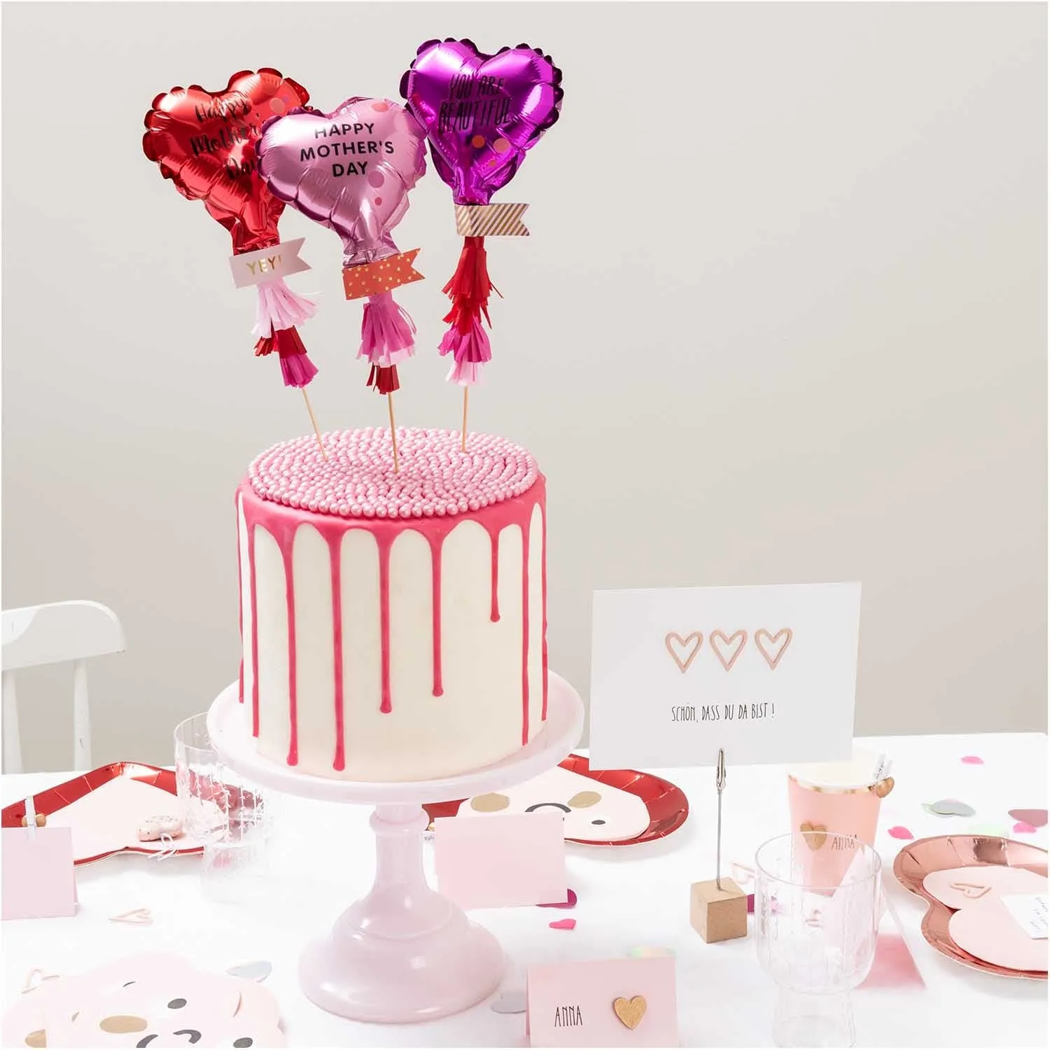 Make Your Own Topper Balloon Kit - Hearts