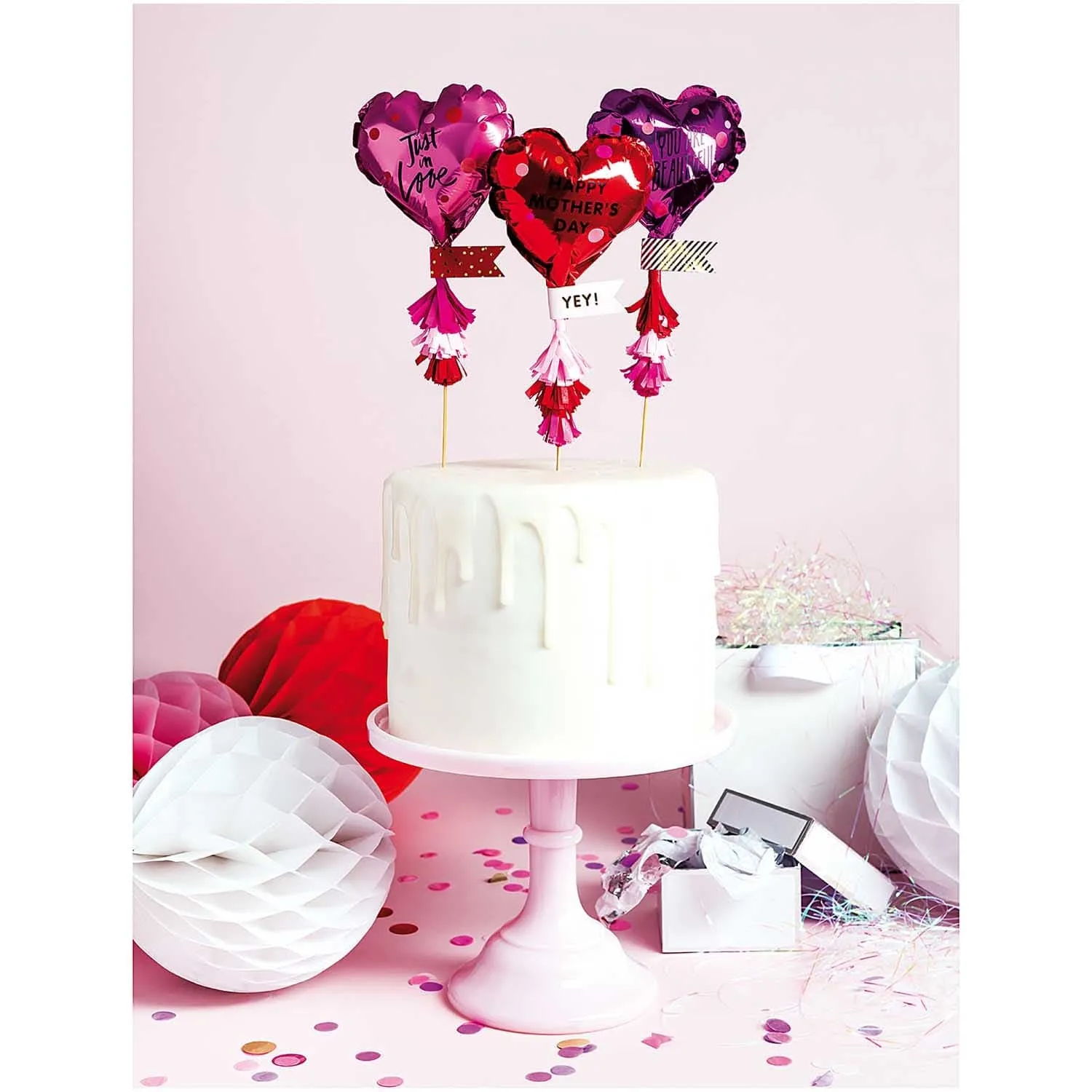 Make Your Own Topper Balloon Kit - Hearts