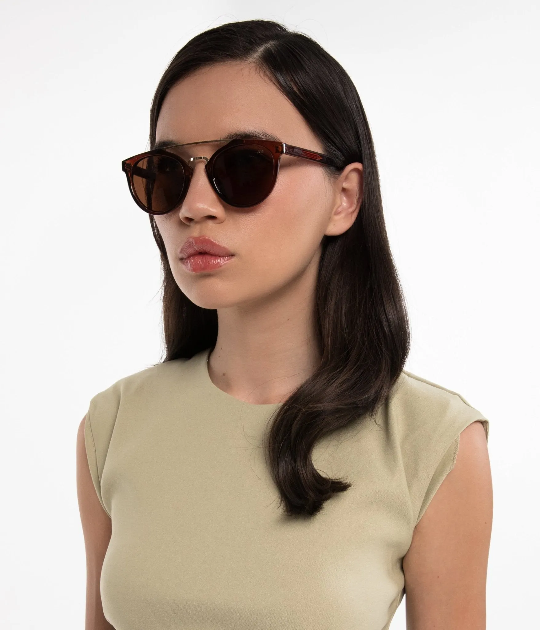 MATT&NAT ALDIE-2 - Round Recycled Sunglasses