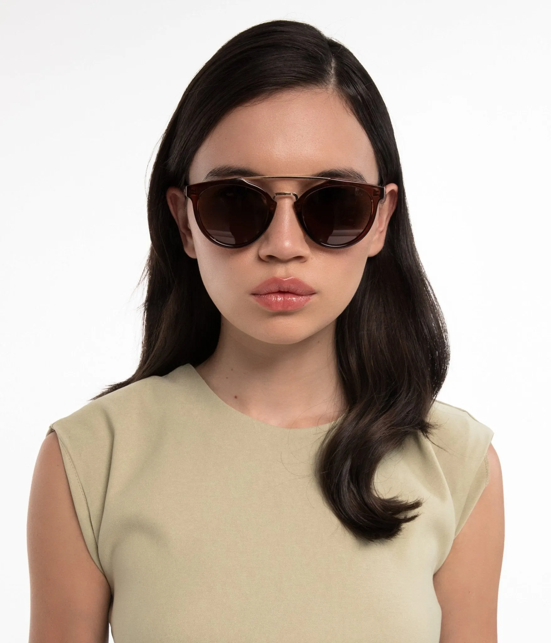 MATT&NAT ALDIE-2 - Round Recycled Sunglasses