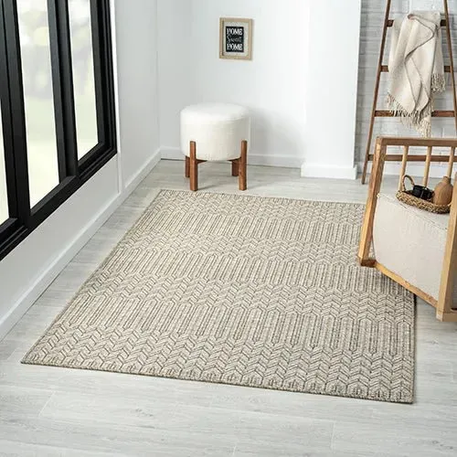 Oslo 82117BBN Beige/Brown Rug