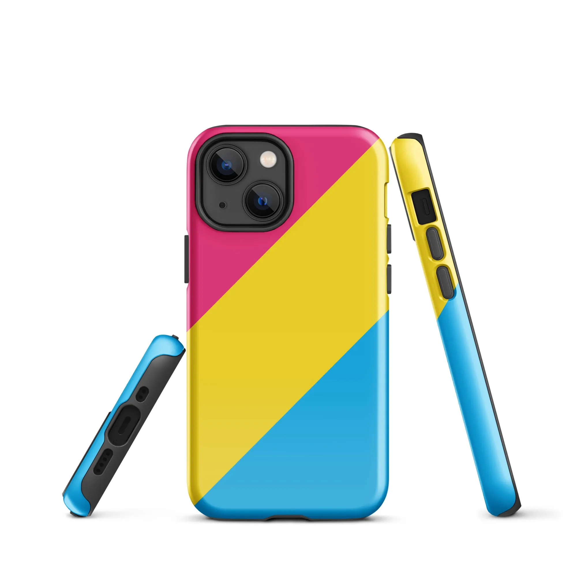 Pansexual Pan Pride Tough Cell Phone Case for Apple iPhone