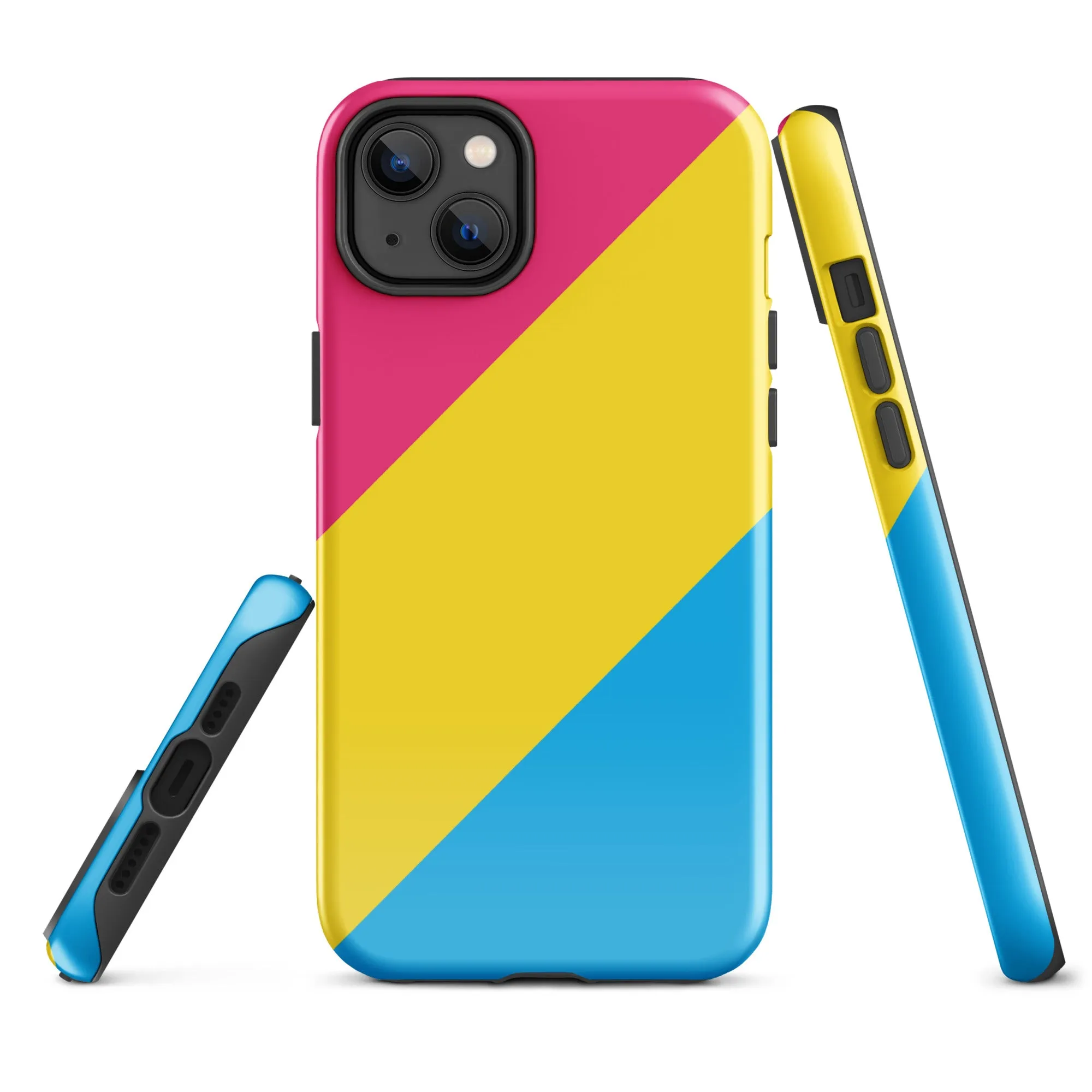 Pansexual Pan Pride Tough Cell Phone Case for Apple iPhone