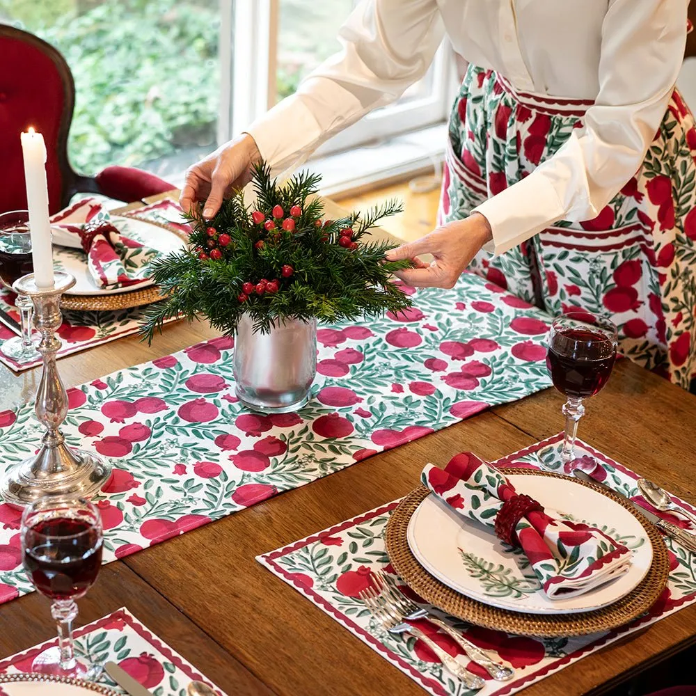 Pomegranate Vine Table Runner