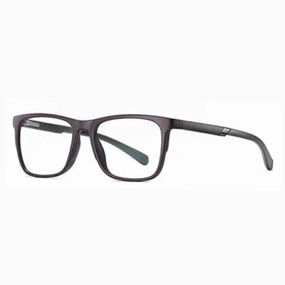 Ralferty Men's Full Rim Square Tr 90 Eyeglasses D2309