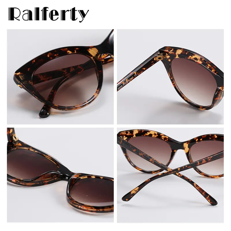 Ralferty Women's Sunglasses Cat Eye W2232