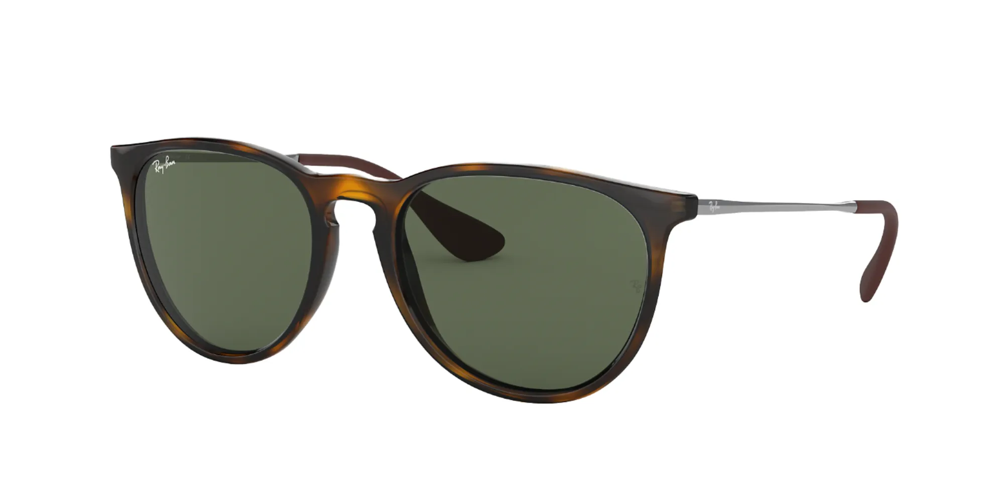 Ray-Ban Erika Non-Polarized Sunglasses - Tortoise/Classic Green