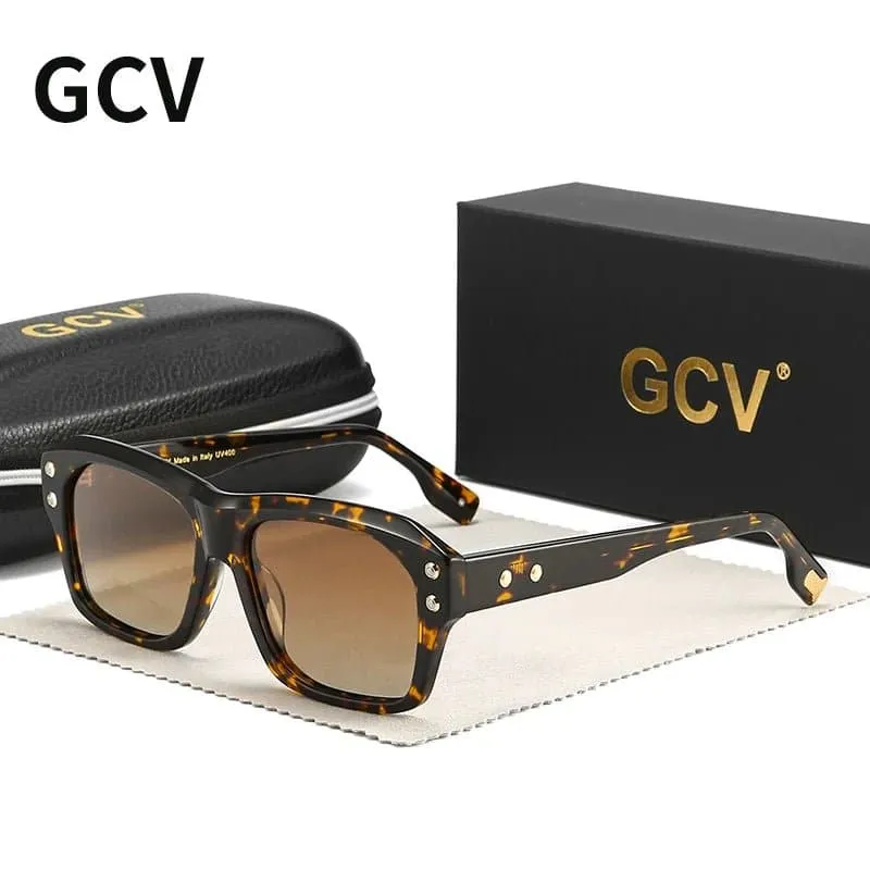 Rectangular Polarized Sunglasses for Women | UV400 Protection, Mirrored & Photochromic Lenses | GCV