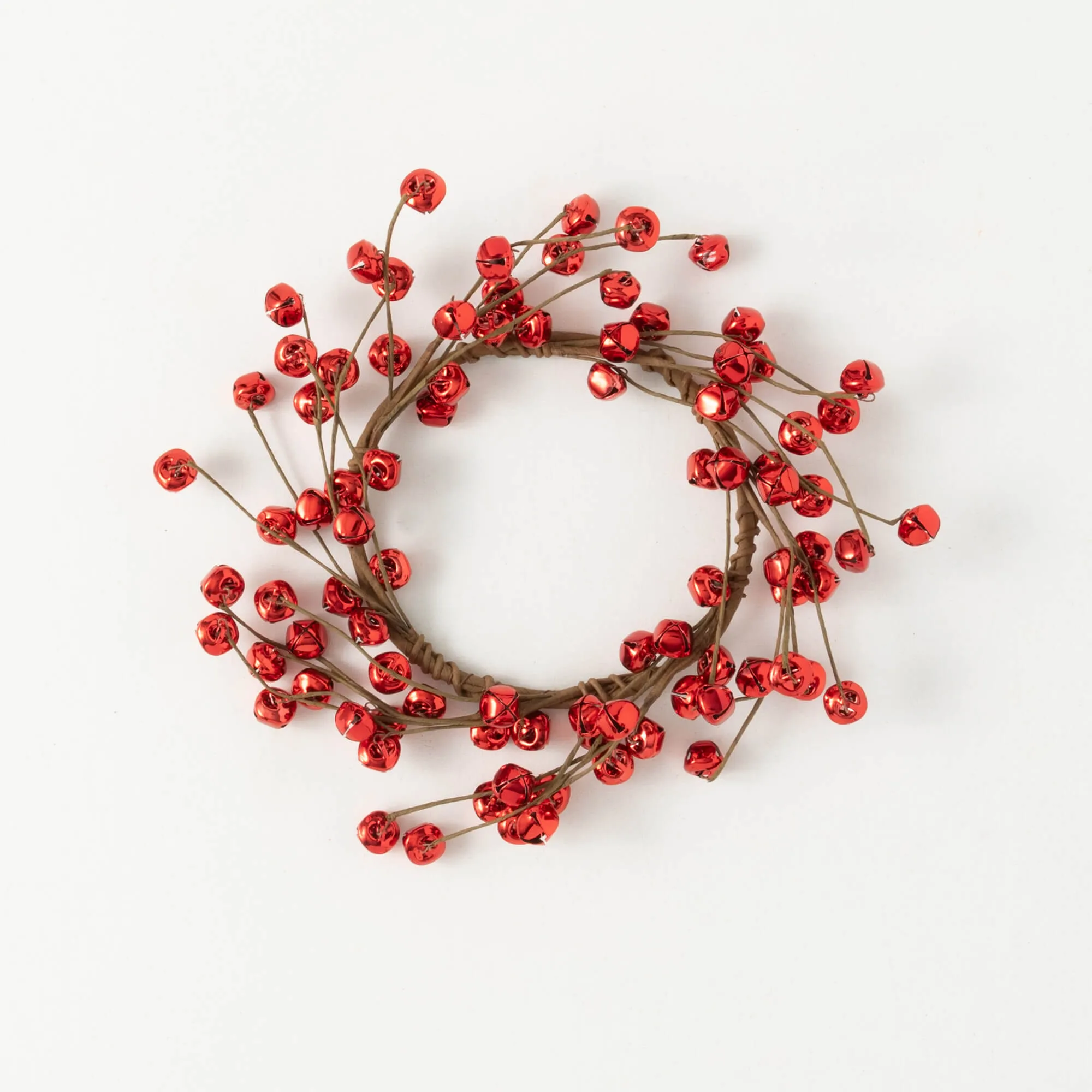 Red Jingle Bell Candle Ring