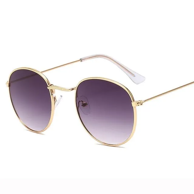 Sarah Vintage Oval Classic Sunglasses