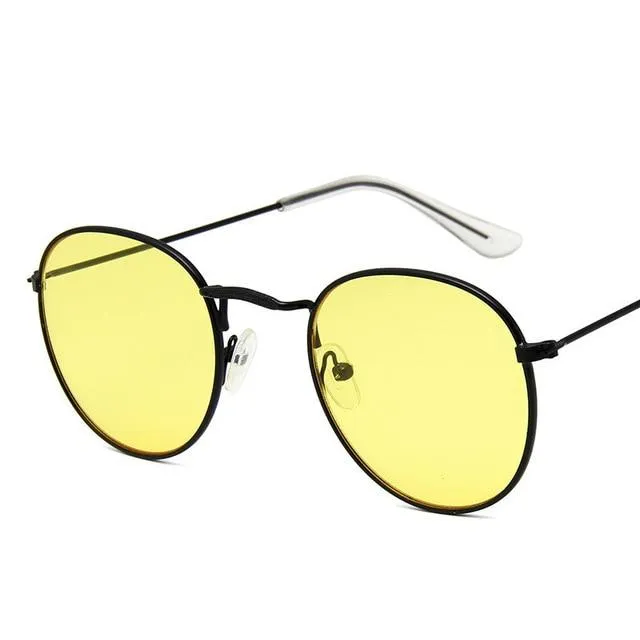 Sarah Vintage Oval Classic Sunglasses