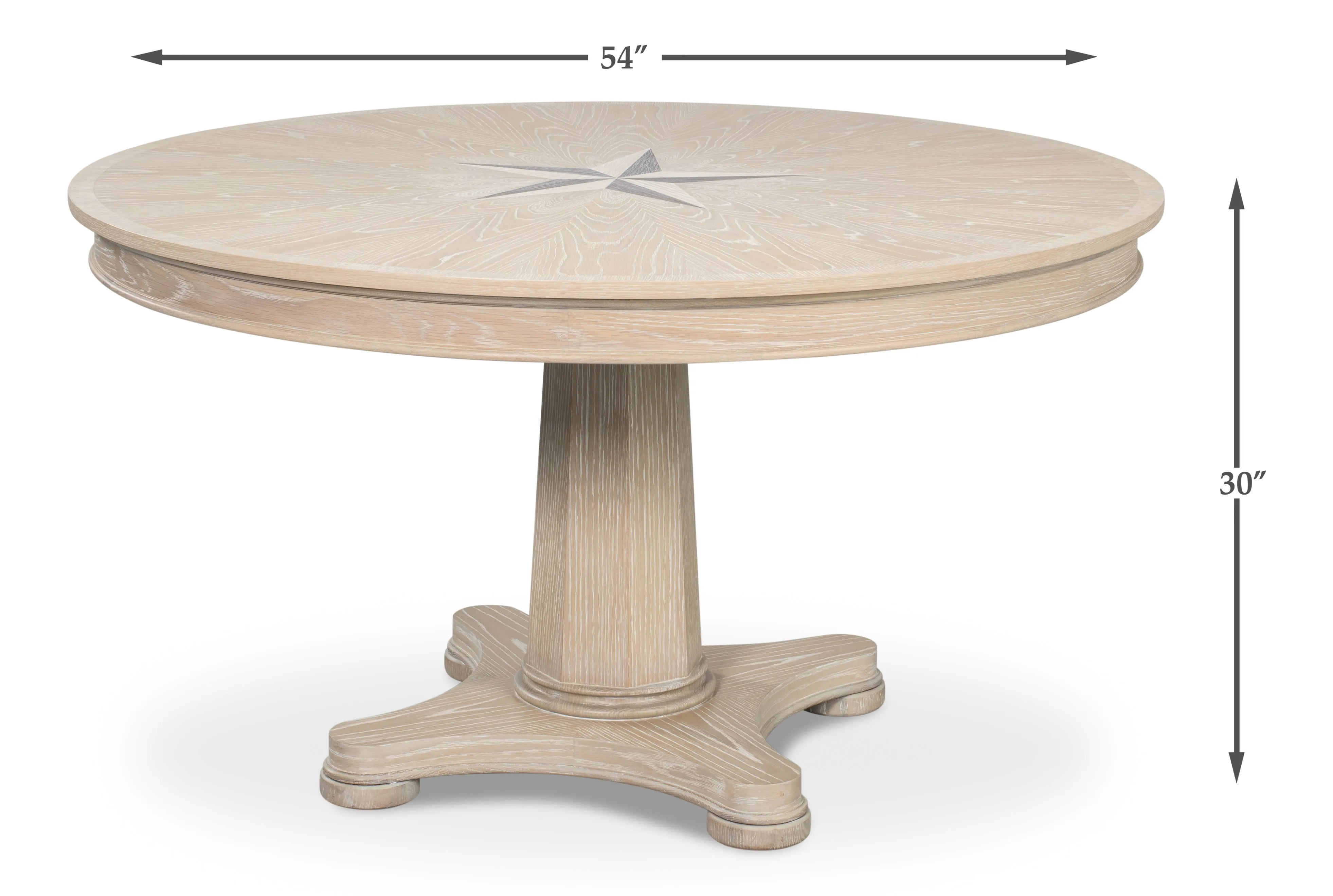 Sarreid - Samuel Dining Table - Beige - Transitional