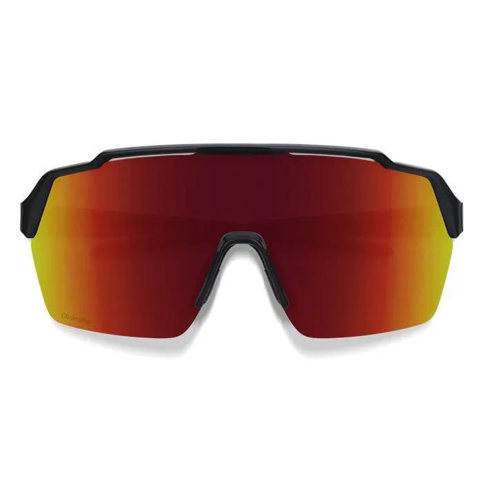 Smith Shift Split MAG Sunglasses Black   ChromaPop Red Mirror Lens