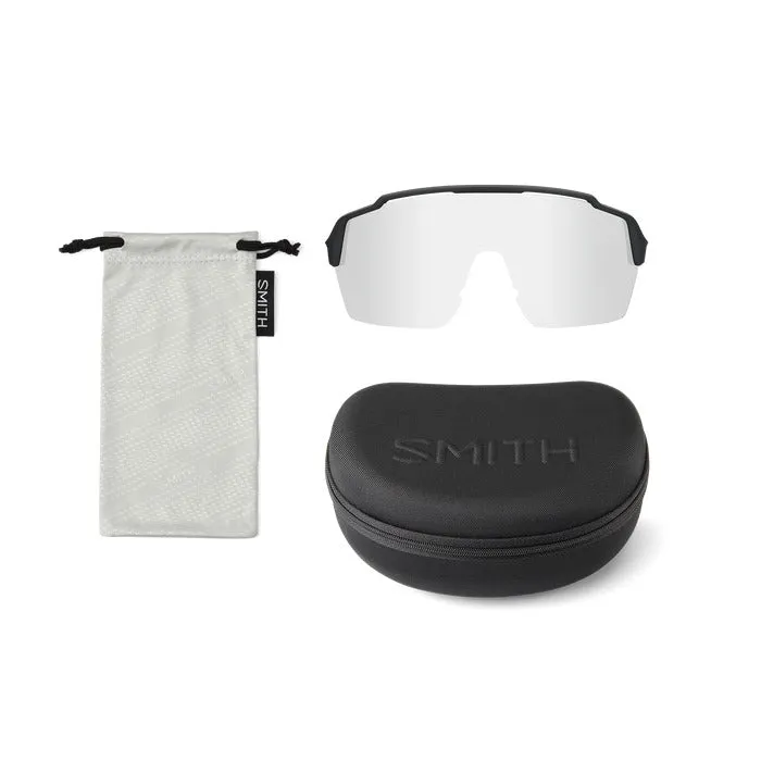 Smith Shift Split MAG Sunglasses Black   ChromaPop Red Mirror Lens