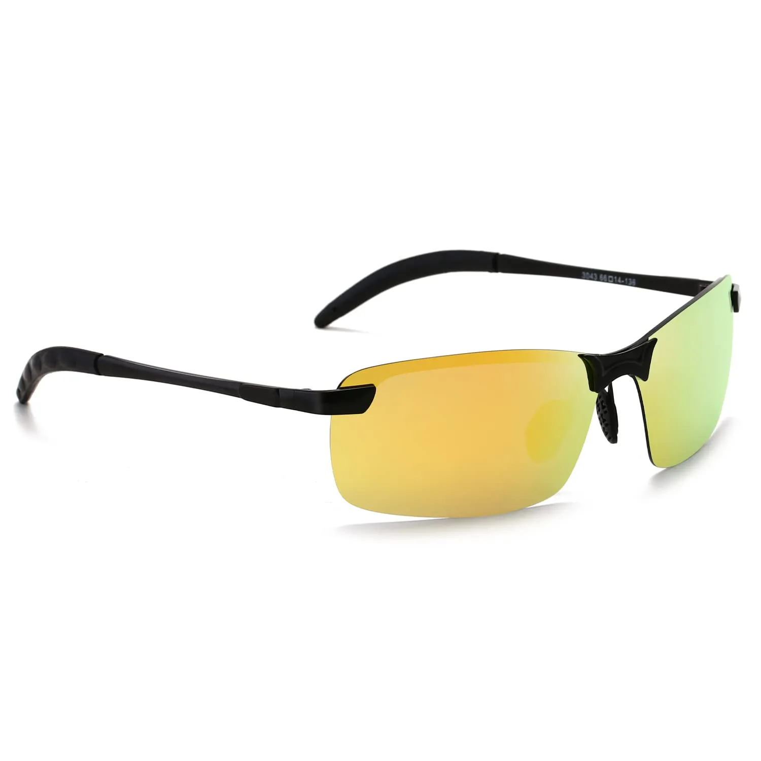 STRAUSS UV 400 Sunglasses, (Yellow)