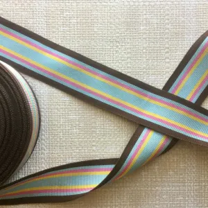 Striped Grosgrain Ribbon - Multiple Colorways