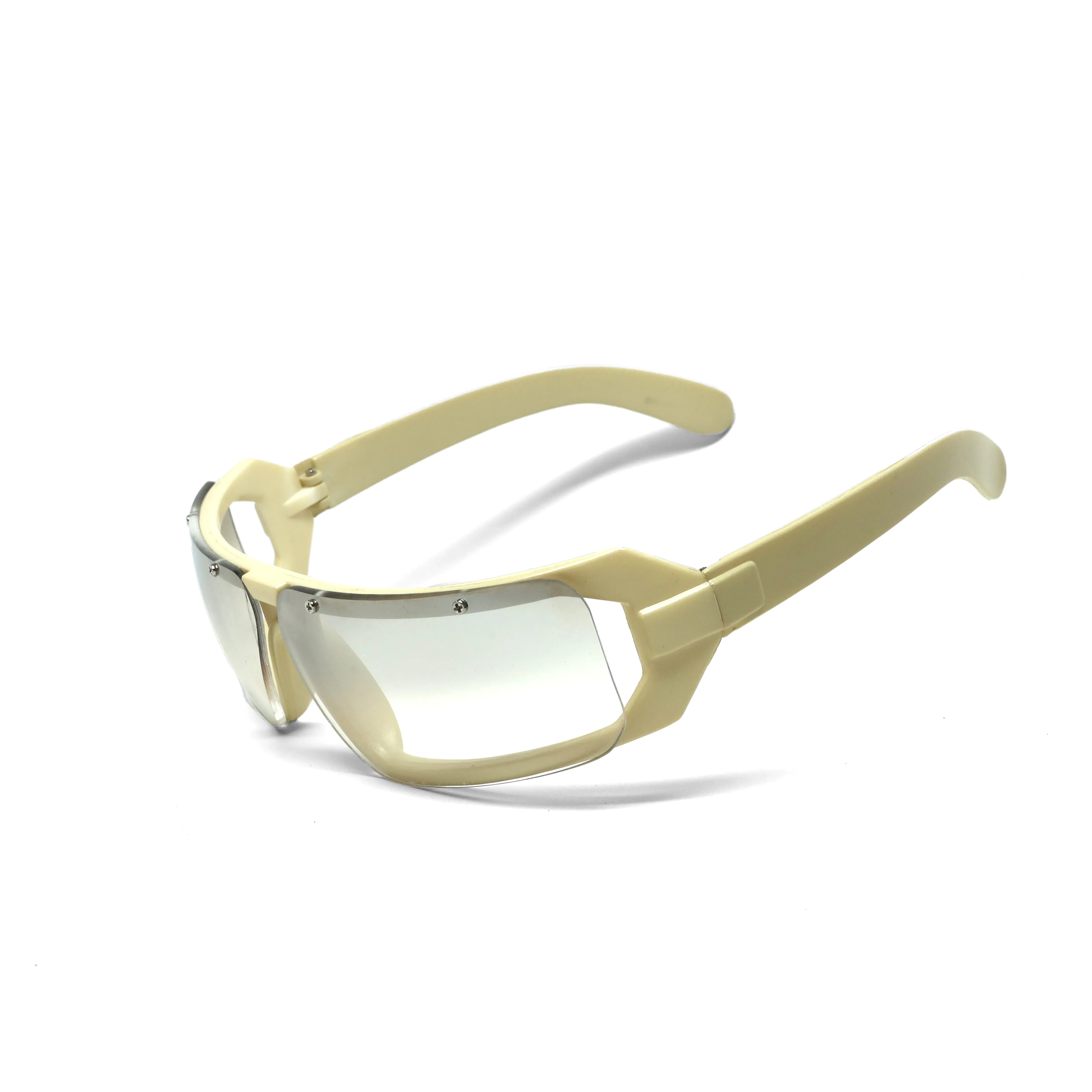 //Style X503// Style Prototype 1 Classic Deadstock Wraparound Sunglasses - Tan