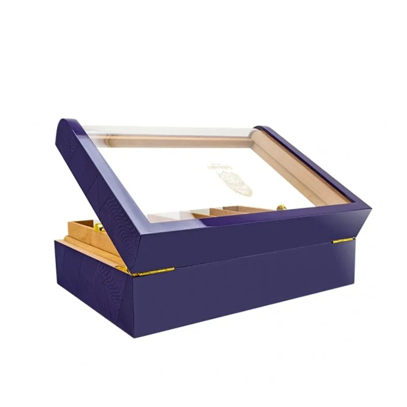 The Luxe Opulence Desktop Humidor | 250 Cigars