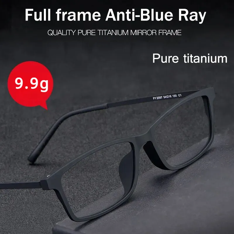 Titanium Progressive Photochromic Multifocal Reading Glasses